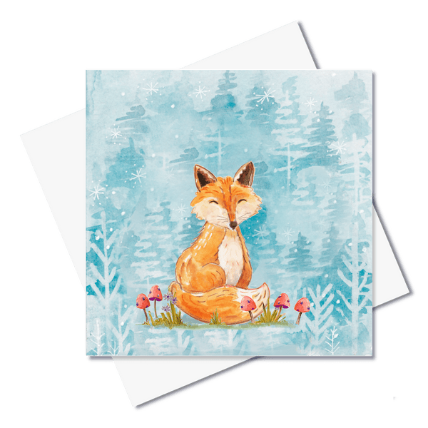 'Fox' | Greeting Card