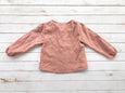 Girls Linen Shirt and Cotton Pinafore Matching Set