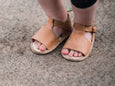 'Tan' Cub Sandals | Waxed Leather | Soft Soled