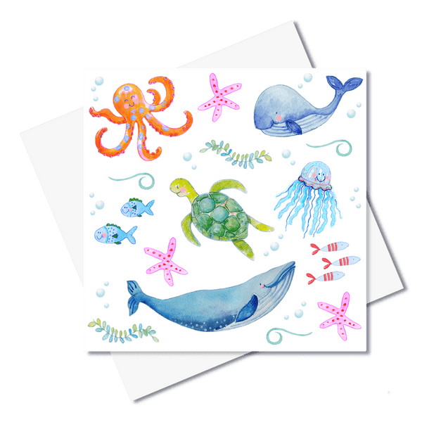 'Under the Sea' | Greeting Card